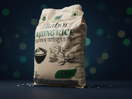 Fresh GI Grade Aijung Rice from Titabor - Quality Non-Veg Mart Guwahati