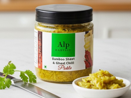 Fresh Bamboo Shoot & Ghost Chilli Pickle - Quality Non-Veg Mart Guwahati