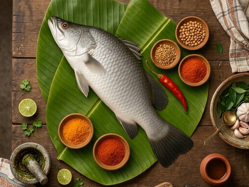 Fresh Bhetki - Quality Non-Veg Mart Guwahati