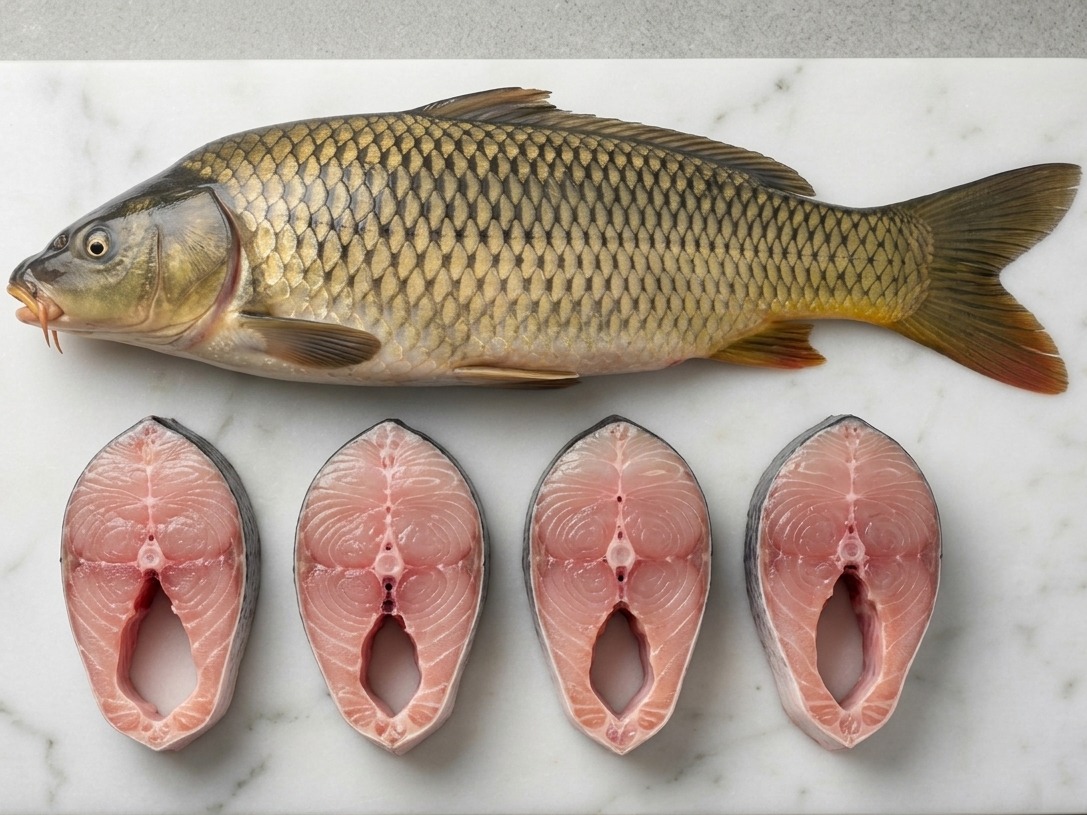 Fresh Common Carp - Quality Non-Veg Mart Guwahati